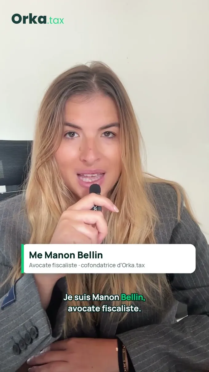 Me Manon Bellin, avocate fiscaliste, présente ce que comprend l'analyse à 78 €