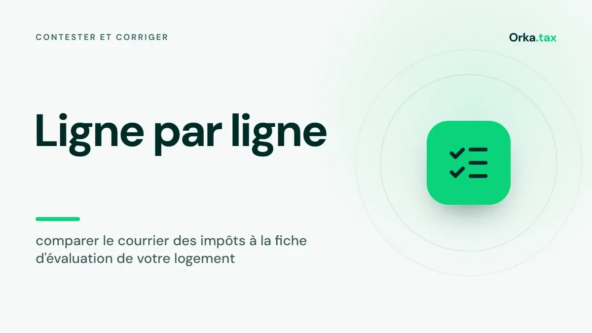 Courrier des impôts sur les éléments de confort : le lire, le contester